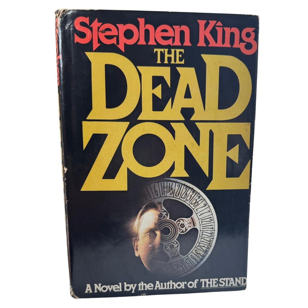 Vintage 1979 Stephen King The Dead Zone Hardcover Book Club Edition Viking DJ